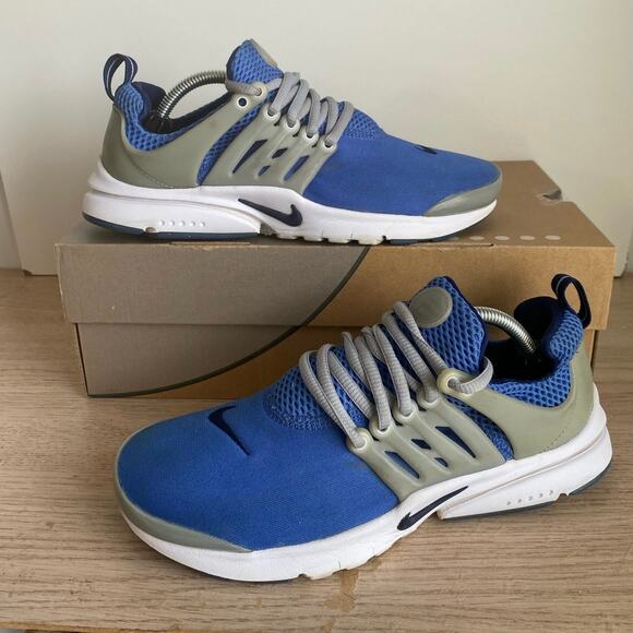 Nike Air Presto Blue/Grey Kids Sneakers - SZ 6 Y- 7.5 W